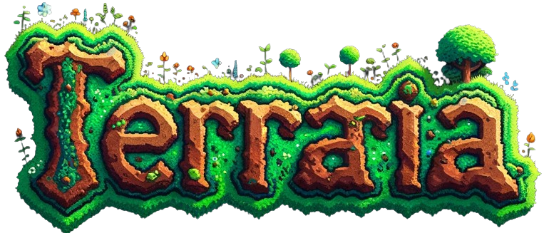 PC Game Terraria Custom Logo